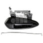 MANIGLIA ESTERNA IN PLASTICA NERO ANTERIORE DESTRO FIAT GRANDE PUNTO 199 20052012 VERS 5P, FIAT PUNTO 188 20032011, FIAT PUNTO 