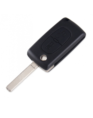 GUSCIO CHIAVE 2 TASTI: NO ALLOGGIO BATTERIA TASTO APERTURA TASTO CHIUSURA LAMA VA2 CITROEN C3 FCFN 20022010, CITROEN C3 SC 2010