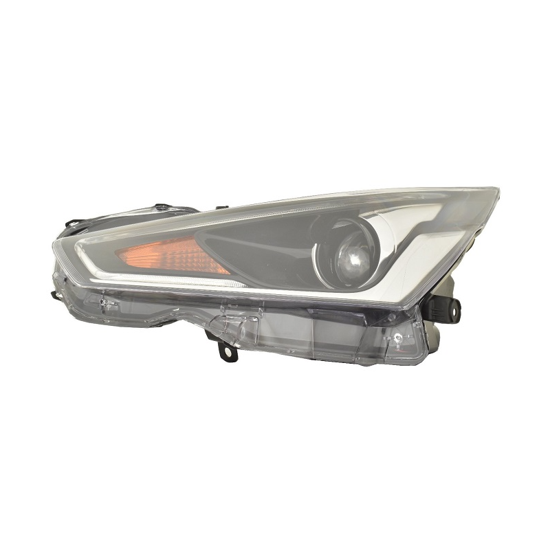 PROIETTORE DESTRO LED H1R P21W CON LUCE DIURNA LED CON PREDISPOSIZIONE REGOLAZIONE ELETTRICA TOYOTA AYGO B4 20182022