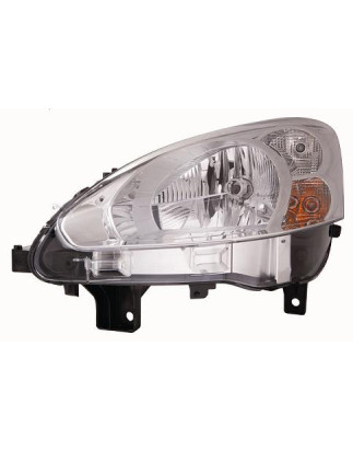PROIETTORE SINISTRO H4 CON PARABOLA CROMATA CON MOTORE PEUGEOT PARTNER 5G 20082015VERS 2012 , PEUGEOT PARTNER 20152019