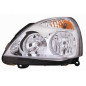 PROIETTORE DESTRO H1,H7 CON PARABOLA CROMATA CON PREDISPOSIZIONE REGOLAZIONE ELETTRICA RENAULT CLIO IICAMPUSTHALIA BBCB 20012006