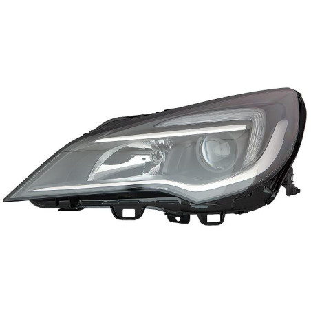 PROIETTORE DESTRO LED H1,H7 CON PARABOLA CON MOTORE CON LUCE DIURNA LED OPEL ASTRA K 5DSW B16 20162019