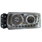 PROIETTORE SINISTRO LED XENON REGOLAZIONE MANUALE CON LUCE DIURNA A LED IVECO STRALIS 20032019 VERS 012013