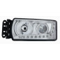 PROIETTORE SINISTRO LED H7,H7 REGOLAZIONE MANUALE CON LUCE DIURNA LED IVECO STRALIS 20032019VERS 012013