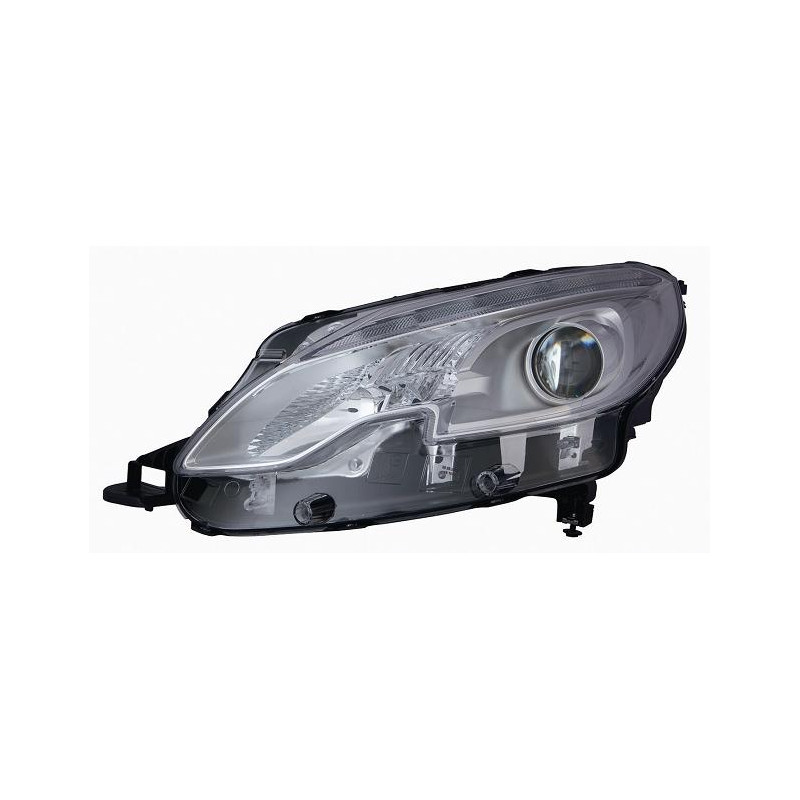 PROIETTORE DESTRO LED H7,H7,PWY24W CON MOTORE CON LUCE DIURNA LED PEUGEOT 2008 I CU 20132016