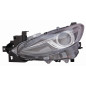 PROIETTORE DESTRO LED XENON CON PARABOLA NERA CON LUCE DIURNA LED MAZDA 3 SDN-HB BMBN 20132016, MAZDA 3 SDN-HB BP 20162019