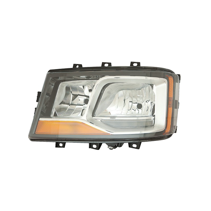 PROIETTORE DESTRO LED H7,H7,H21W CON MOTORE CON LUCE DIURNA LED SCANIA SERIE G- P - R - S - T 2017