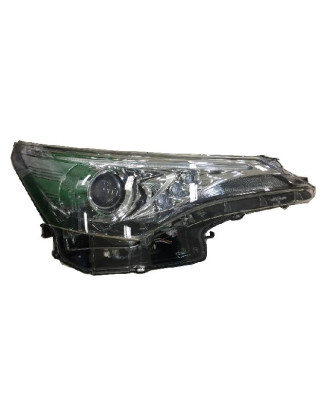 PROIETTORE SINISTRO LED H1R2 CON PARABOLA NERA CON LUCE DIURNA LED TOYOTA AVENSIS T27 2015