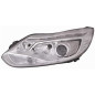 PROIETTORE SINISTRO LED XENON CON PARABOLA CROMATA CON MOTORE CON LUCE DIURNA LED FORD FOCUS DH 20112014