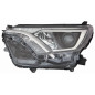 PROIETTORE SINISTRO LED HIR WY21W CON PARABOLA NERA CON MOTORE CON LUCE DIURNA LED TOYOTA RAV 4 A4 20162019