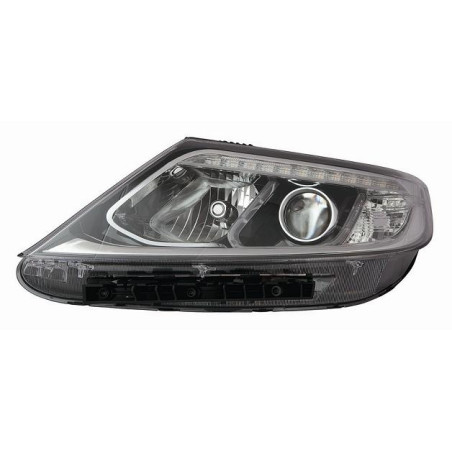 PROIETTORE DESTRO LED H7,H7,PY21 CON PARABOLA CON LUCE DIURNA LED CON PREDISPOSIZIONE REGOLAZIONE ELETTRICA KIA SORENTO XM 2009