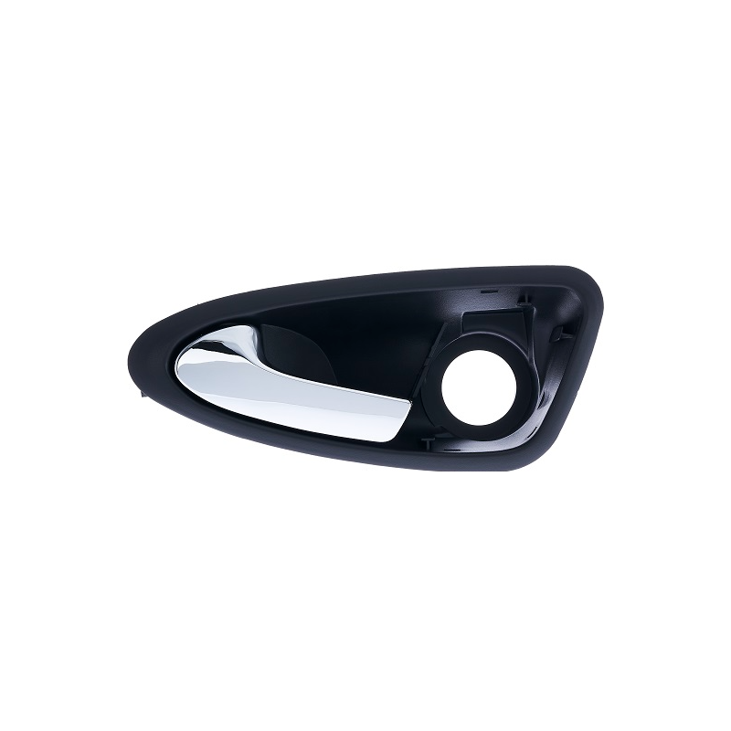 MANIGLIA INTERNA CFORO NERA CLEVA CROMATA ANTERIORE SINISTRO SEAT IBIZA 6J56P1 2008201  SEAT IBIZA 6J56P1 20122015, SEAT IBIZA 