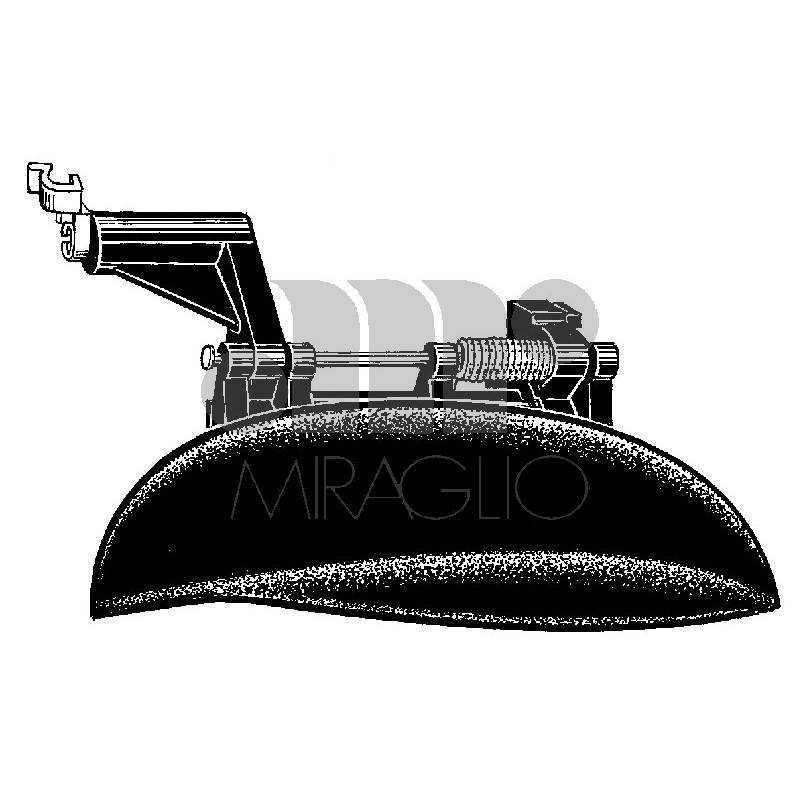 MANIGLIA ESTERNA ANTERIORE DESTRO HYUNDAI ATOS MX 19972000, HYUNDAI ATOS PRIME MX 20032007, HYUNDAI ATOS PRIME MX 19992003