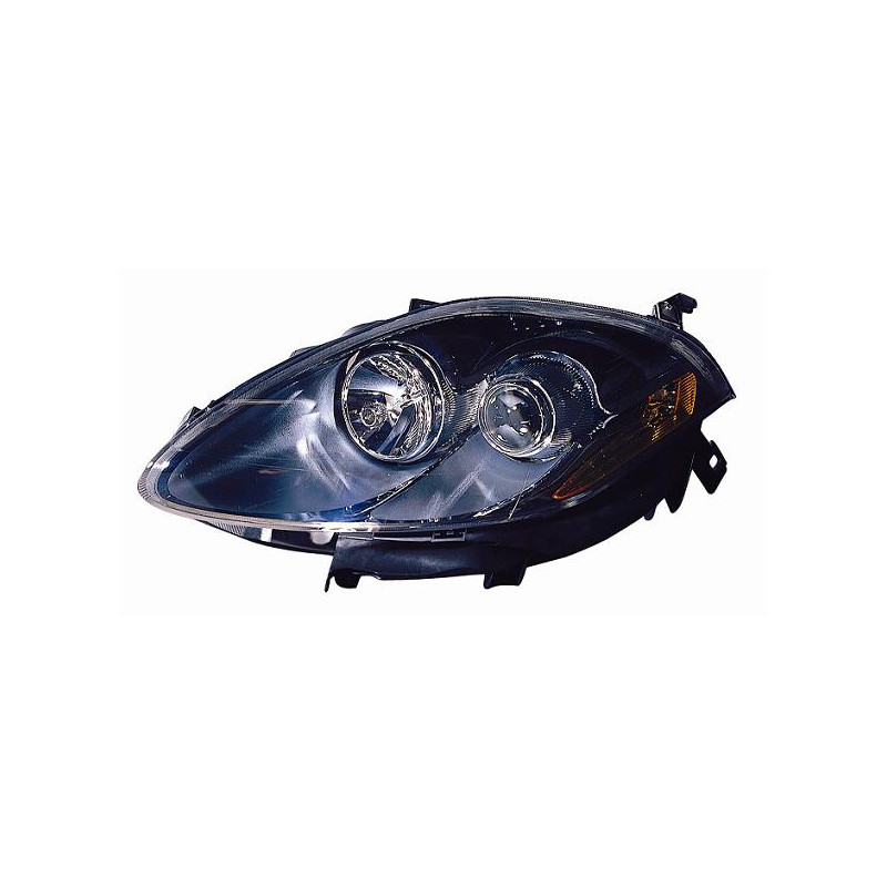 PROIETTORE DESTRO 2H1 CON PARABOLA BLU FIAT BRAVO 198 20072014 VERS 2010
