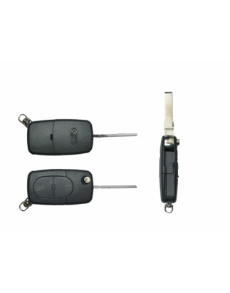 GUSCIO CHIAVE NERO 2 TASTI: BATTERIA 2032 TASTO APERTURA TASTO CHIUSURA LAMA HU66 AUDI A3 8P18PA 20032008, AUDI A3 8P18PA8P7 20