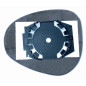VETRO CON PIASTRA SINISTRO TERMICO CONVESSO LANCIA Y 843 20032011VERS 2010