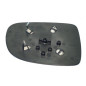 VETRO CON PIASTRA DESTRO CONVESSO OPEL CORSA C X01 20002006, OPEL TIGRA CABRIO TWINTOP X04 20042009