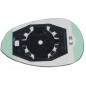 VETRO CON PIASTRA SINISTRO TERMICO CONVESSO FIAT 500 312 20072015, FIAT 500 312 2015, FIAT GRANDE PUNTO 199 2005201  FIAT LINEA