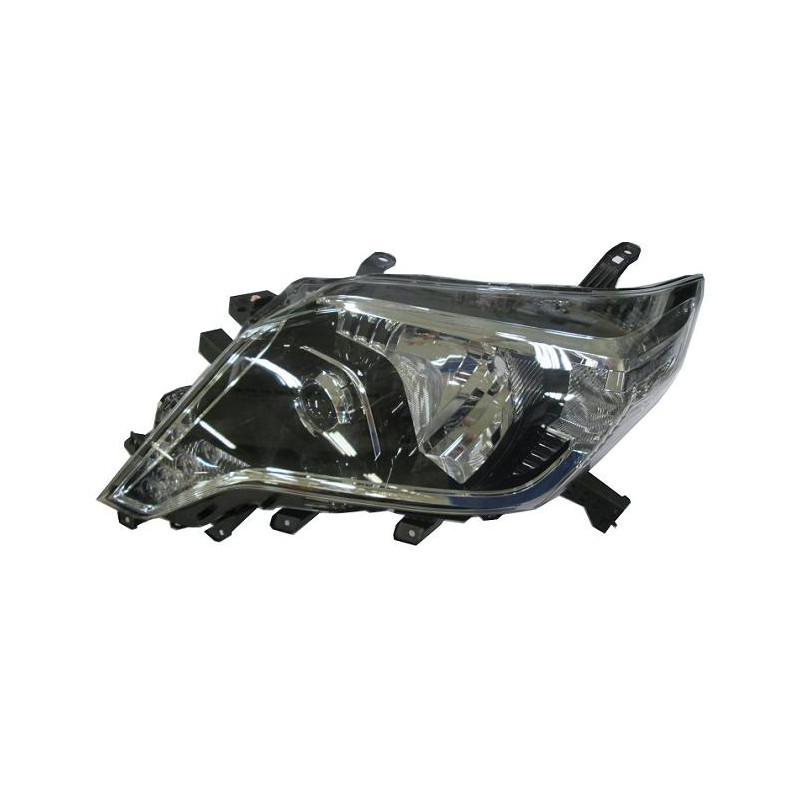 PROIETTORE SINISTRO LED HB3,WY21W CON PARABOLA NERA CON LUCE DIURNA LED TOYOTA LAND CRUISER PRADO 150 J15 20092013 VERS 102013,