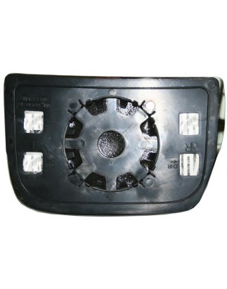 VETRO CON PIASTRA DESTRO CROMATO GRANDANGOLO CONVESSO IVECO DAILY 20072011, IVECO DAILY 20112014