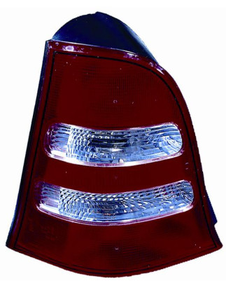 FANALE POSTERIORE SINISTRO SENZA PORTALAMPADA BIANCOROSSO MERCEDES-BENZ A CLASS W168 19982004VERS 2001