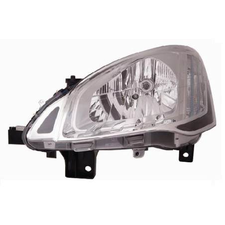 PROIETTORE DESTRO H4 CON MOTORE CITROEN BERLINGO B9 20082015VERS 2012 , CITROEN BERLINGO B9 20152019VERS 2012 , PEUGEOT PARTNER