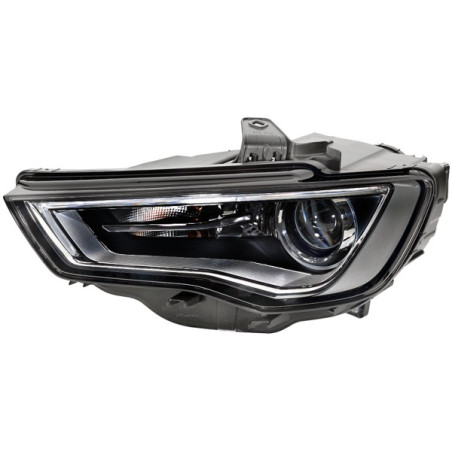 FARO SX BIXENO D3S CMOTOR ELETT AUDI A3 3-5P 0412 PARAB SCURA