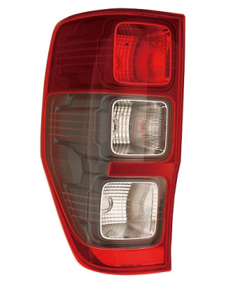 FANALE POSTERIORE DESTRO SENZA PORTALAMPADA WY21W,W21W BIANCO-ROSSO VERS RAPTOR FORD RANGER TKE 20122015, FORD RANGER 20152019,