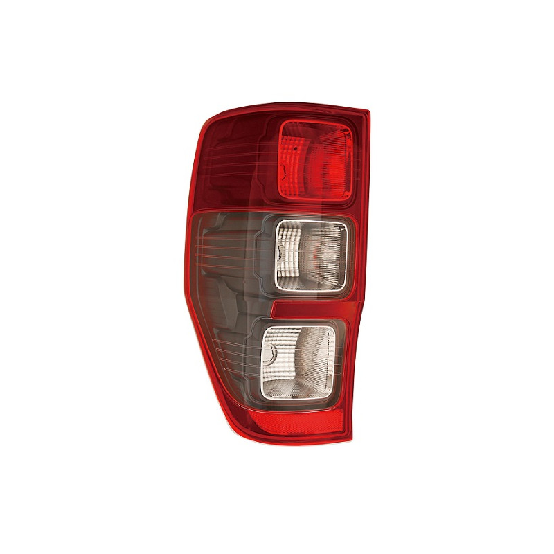 FANALE POSTERIORE DESTRO SENZA PORTALAMPADA WY21W,W21W BIANCO-ROSSO VERS RAPTOR FORD RANGER TKE 20122015, FORD RANGER 20152019,