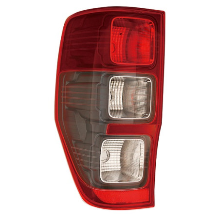 FANALE POSTERIORE DESTRO SENZA PORTALAMPADA WY21W,W21W BIANCO-ROSSO VERS RAPTOR FORD RANGER TKE 20122015, FORD RANGER 20152019,
