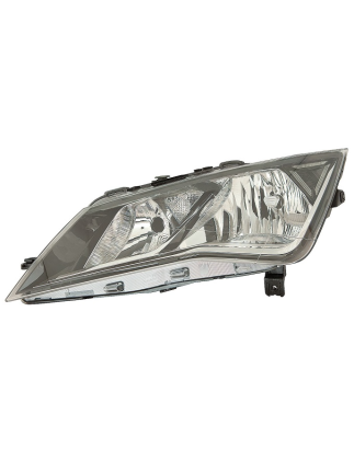PROIETTORE DESTRO LED H7,H7 CON PARABOLA NERA CON MOTORE CON LUCE DIURNA LED SEAT LEON 5F1 20172020