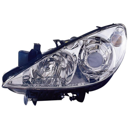 PROIETTORE DESTRO H1,H7 PEUGEOT 307 3A3C 20052007