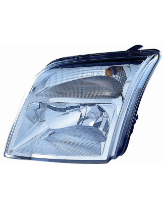 PROIETTORE SINISTRO H4 CON PREDISPOSIZIONE REGOLAZIONE ELETTRICA FORD TRANSIT FAFBFZFC 20002006, FORD TRANSIT CONNECT P64P70P80