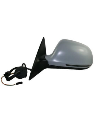 RETROVISORE ELETTRICO SINISTRO 17 PIN CON PRIMER TERMICO ASFERICO RICHIUDIBILE ELETTRICAMENTE CON FANALINO INTEGRATO CON LUCE D