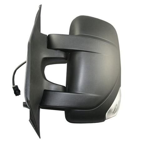 RETROVISORE ELETTRICO SINISTRO NERO 7 PIN TERMICO VETRO CONVESSO CON FANALINO INTEGRATO BIANCO 5W NISSAN NV 400 X62X62B 2011, O