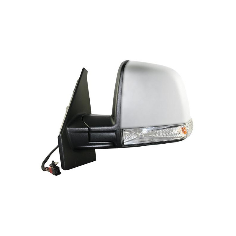 RETROVISORE ELETTRICO SINISTRO 6 PIN CON PRIMER TERMICO VETRO CONVESSO CON FANALINO INTEGRATO FIAT DOBLO 263 20092015, FIAT DOB