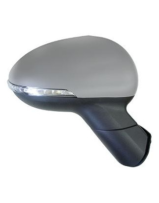 RETROVISORE ELETTRICO SINISTRO 6 PIN CON PRIMER TERMICO VETRO CONVESSO CON FANALINO INTEGRATO KIA RIO HB UB 20112014, KIA RIO H
