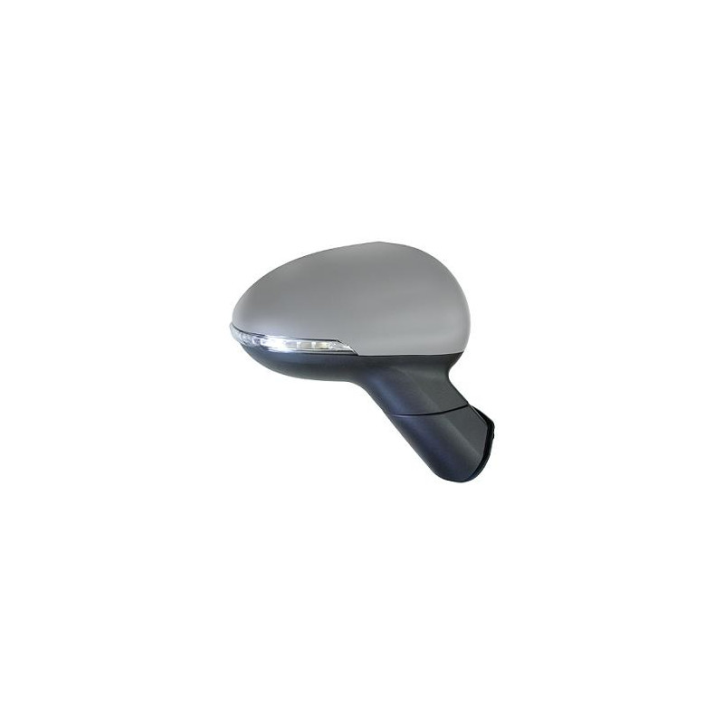 RETROVISORE ELETTRICO SINISTRO 6 PIN CON PRIMER TERMICO VETRO CONVESSO CON FANALINO INTEGRATO KIA RIO HB UB 20112014, KIA RIO H