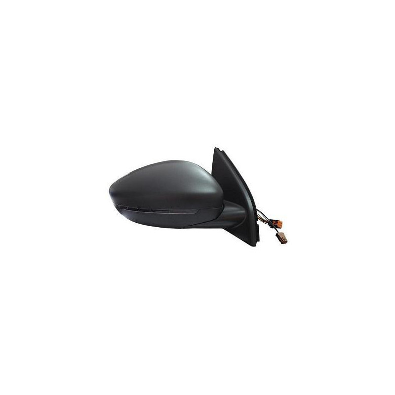 RETROVISORE ELETTRICO SINISTRO 10 PIN CON PRIMER TERMICO VETRO CONVESSO RICHIUDIBILE ELETTRICAMENTE CON FANALINO INTEGRATO CON 