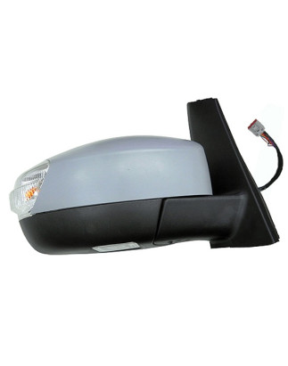 RETROVISORE ELETTRICO DESTRO 10 PIN CON PRIMER TERMICO VETRO CONVESSO RICHIUDIBILE ELETTRICAMENTE CON FANALINO INTEGRATO CON LU