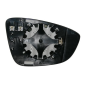 VETRO CON PIASTRA DESTRO ASFERICO TERMICO CONVESSO VOLKSWAGEN CC 358 20122017, VOLKSWAGEN EOS 1F71F8 20062011VERS 2009 , VOLKSW
