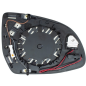 VETRO CON PIASTRA SINISTRO ASFERICO TERMICO ANTIABBAGLIANTE BLIS BMW X3 F25 20112014, BMW X3 F25 20142017, BMW X4 F26 20142018,