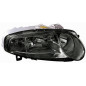 PROIETTORE DESTRO 2H7,H1 CON PARABOLA NERA CON PREDISPOSIZIONE REGOLAZIONE ELETTRICA ALFA ROMEO 147 937 20002010VERS 2004