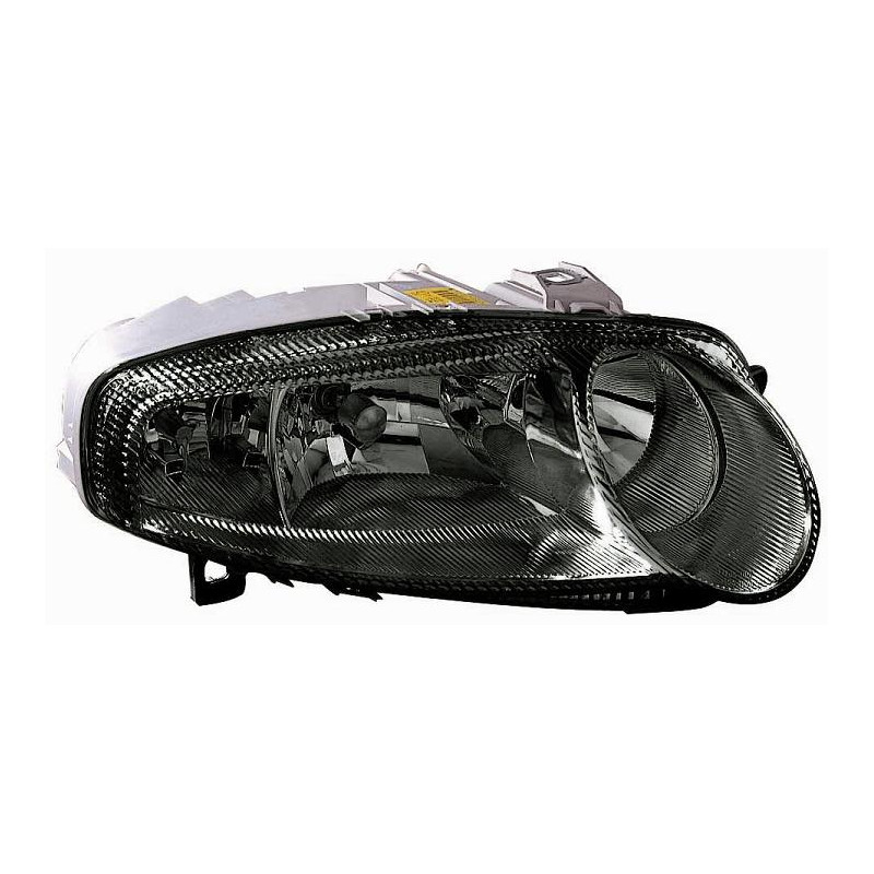 PROIETTORE SINISTRO 2H7,H1 CON PARABOLA NERA CON PREDISPOSIZIONE REGOLAZIONE ELETTRICA ALFA ROMEO 147 937 20002010VERS 2004
