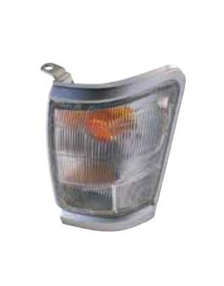 FANALE ANTERIORE DESTRO CON PORTALAMPADA BIANCO CORNICE GRIGIA TOYOTA HI-LUX 2WD LN 145 19982001, TOYOTA HI-LUX 2WD YN 85 19891