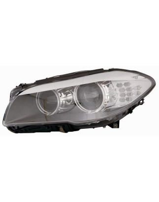 PROIETTORE SINISTRO LED XENON CON MOTORE CON LUCE DIURNA LED BMW SERIES 5 F10F11 20102013