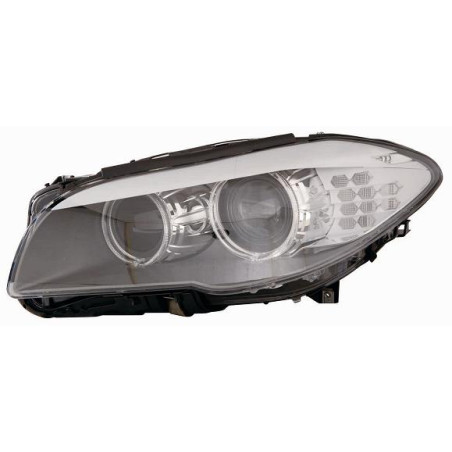 PROIETTORE SINISTRO LED XENON CON MOTORE CON LUCE DIURNA LED BMW SERIES 5 F10F11 20102013
