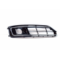 GRIGLIA PARAURTI ANTERIORE SINISTRA APERTA CROMATA CON FORI SENSORI AUDI A8 4H24H84HC4HL 20132017