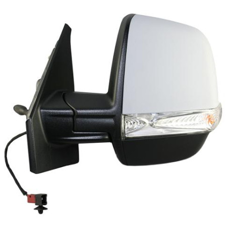 RETROVISORE MECCANICO DESTRO CON PRIMER VETRO CONVESSO CON FANALINO INTEGRATO FIAT DOBLO 263 20092015, FIAT DOBLO 263 2015202  