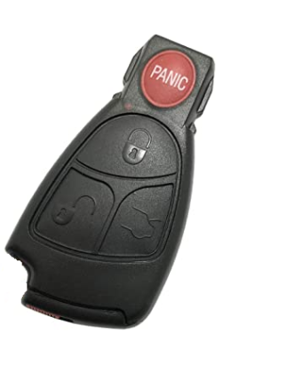 GUSCIO CHIAVE 3+1 TASTI: TASTO APERTURA TASTO CHIUSURA TASTO PORTELLONE TASTO PANIC MERCEDES-BENZ C CLASS W202 19931999, MERCED
